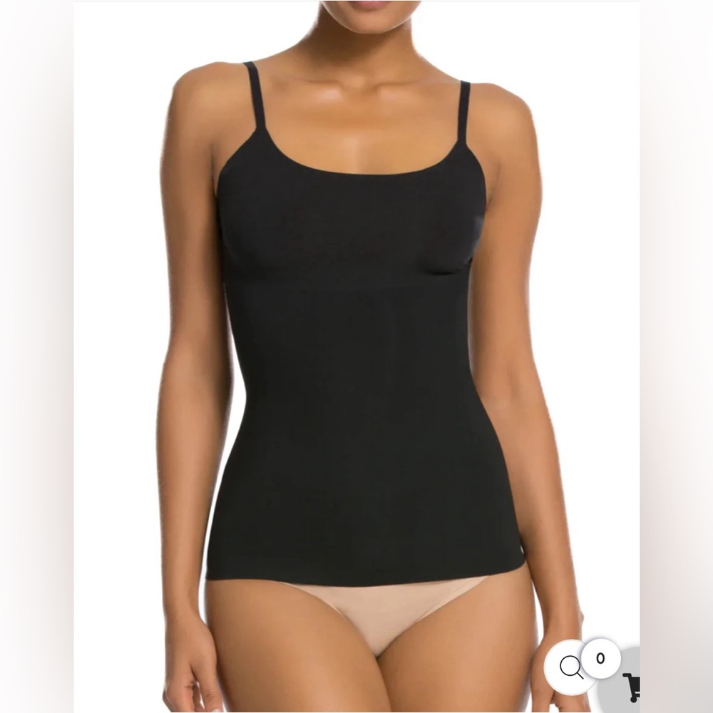 EUC Spanx Thinstincts Shapewear Tank, Black, XL